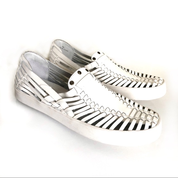 Derek Lam 10 Crosby Leather Lia Huaraches Loafers - Picture 6 of 8